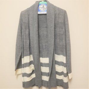 Daisy Fuentes Long Striped Sweater